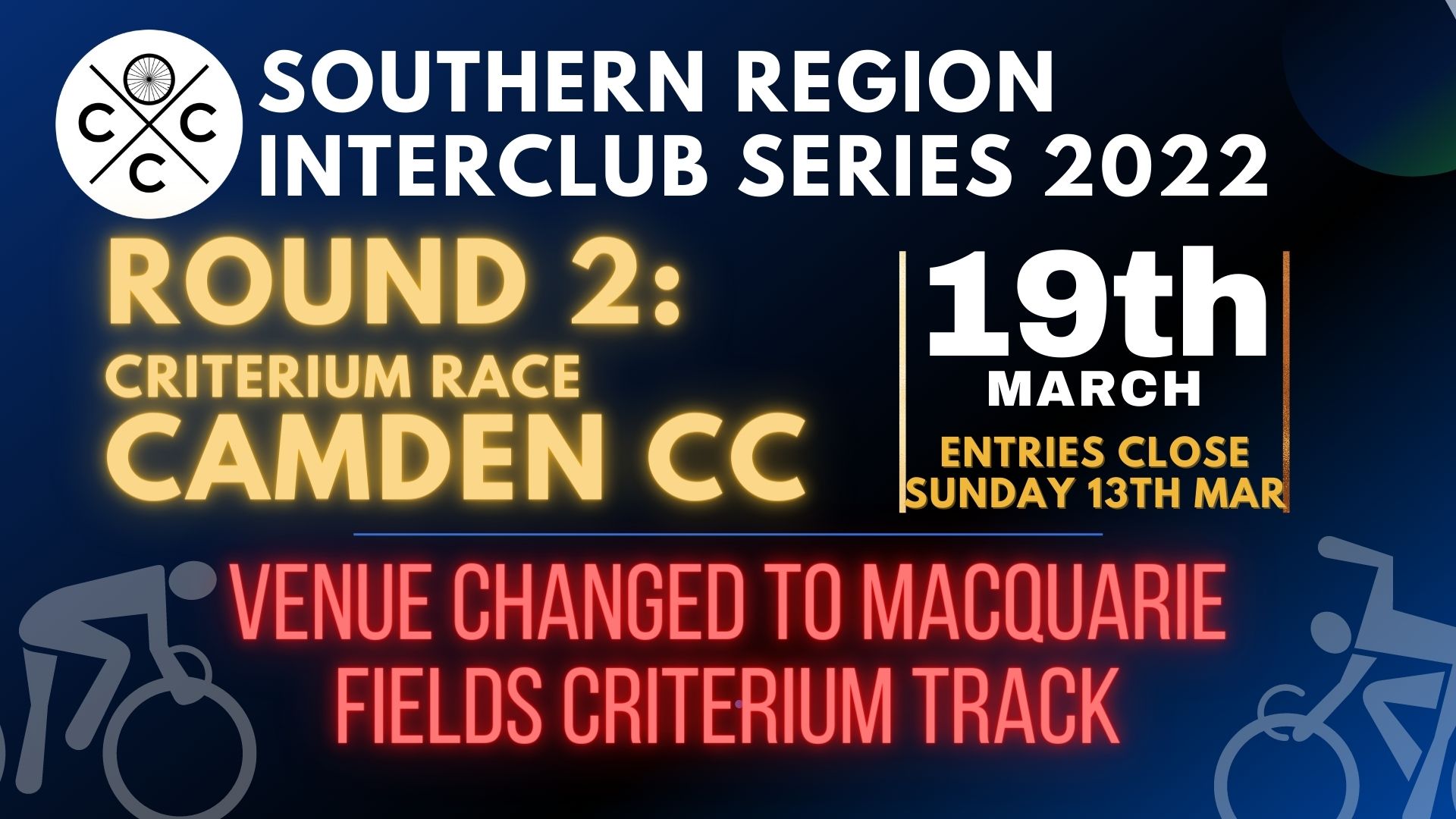 Camden Interclub Criterium Race 2022