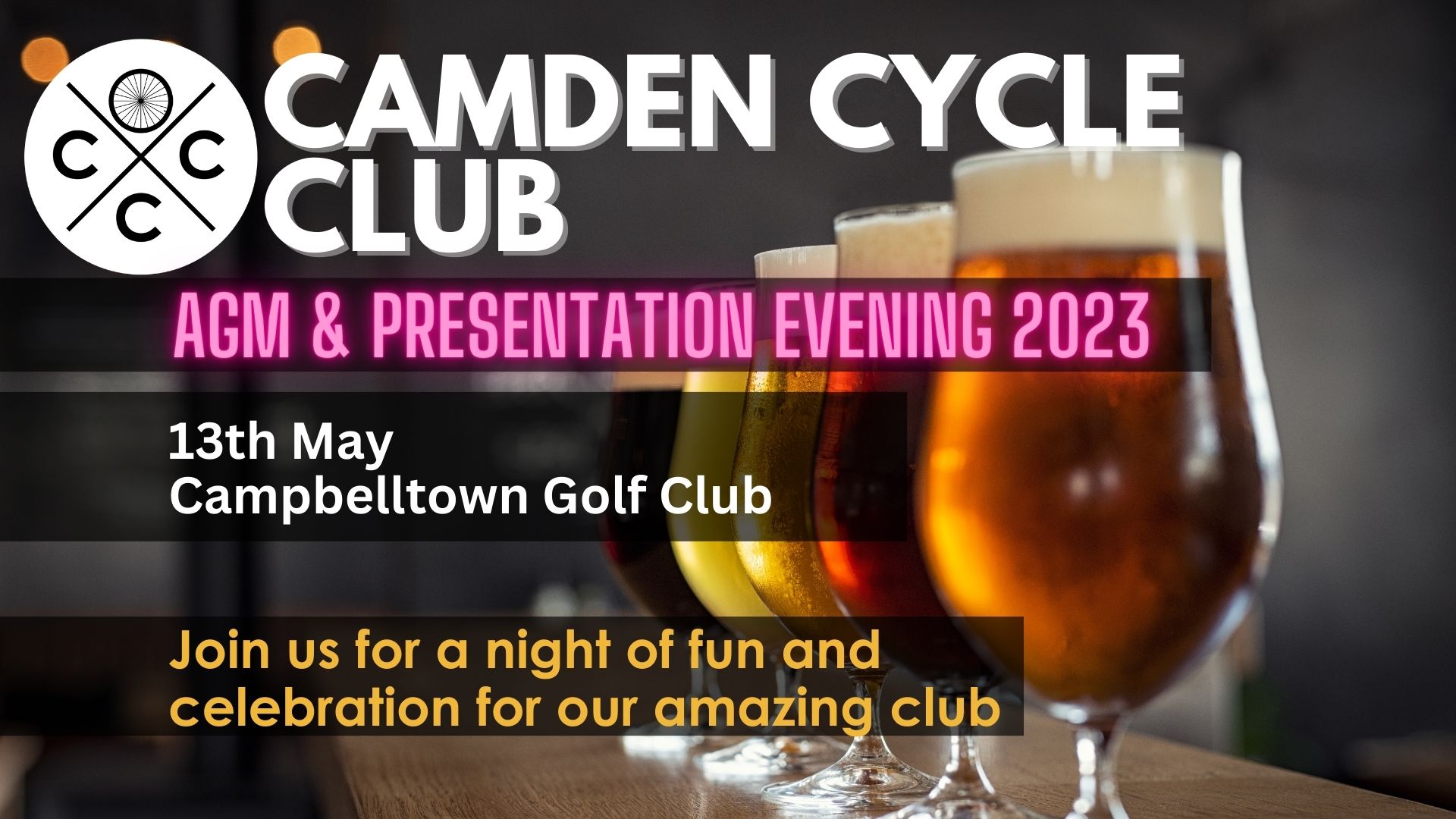 Camden Cycle Club AGM 2023